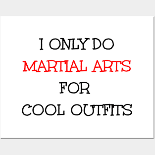 Martial Arts Funny Motivational T-Shirt Posters and Art